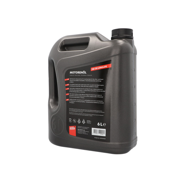 Motoröl 5W-30 NIGRIN Motorenöl LongLife III 6l