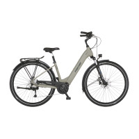 FISCHER City E-Bike Cita 3.3i - hellgrau, RH 50 cm, 28 Zoll, 630 Wh