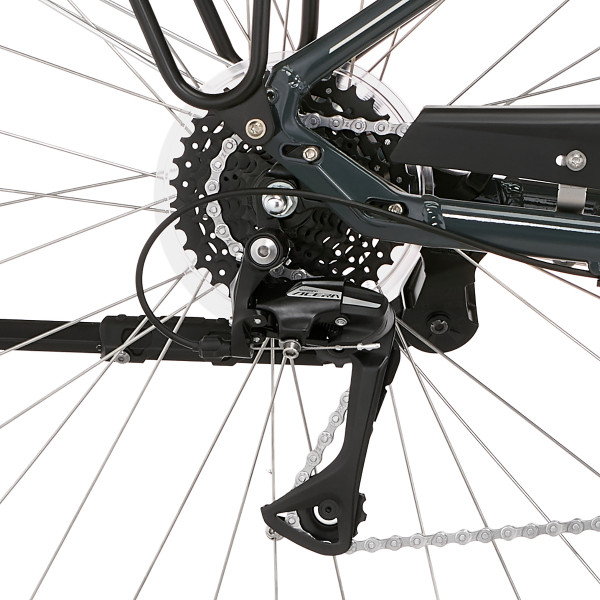 FISCHER City E-Bike Cita 1.5 grau RH 44 cm 28 Zoll 522 Wh Mittelmotor Cityrad