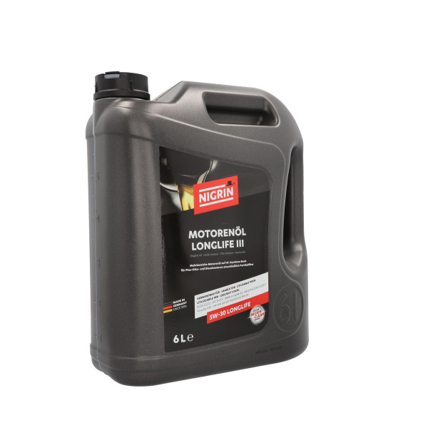 Motoröl 5W-30 NIGRIN Motorenöl LongLife III 6l