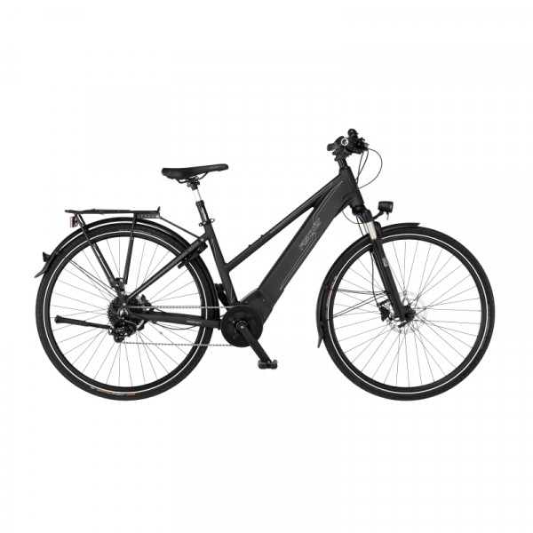 FISCHER Damen Trekking E-Bike VIATOR 6.0i - graphit metallic matt, 28 Zoll, RH 49 cm, 504 Wh