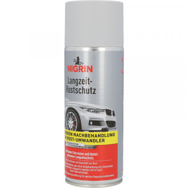 NIGRIN Langzeit- Rostschutz Spray Grundierung Auto Kfz 400ml Rostschutzspray
