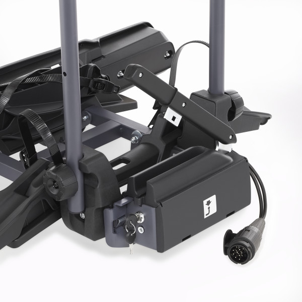 Kupplungs Fahrradträger FISCHER ProlineEvo Heckträger für 2 Fahrräder E-Bikes