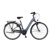 FISCHER City E-Bike CITA 2.1i - saphirblau matt, 28 Zoll, RH 44 cm , 418 Wh, Generalüberhol