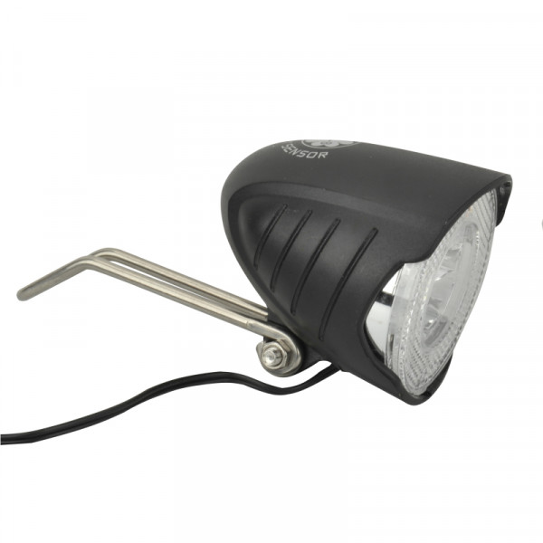 FISCHER Dynamo LED-Scheinwerfer 20 Lux mit Standlicht