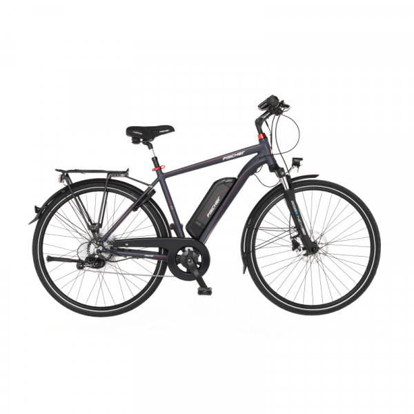 FISCHER Trekking E-Bike Viator 2.0 - anthrazit, RH 50 cm, 28 Zoll, 557 Wh