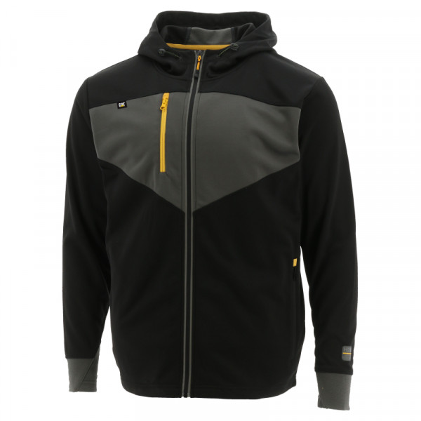 CAT Kapuzenjacke Triton schwarz 2XL