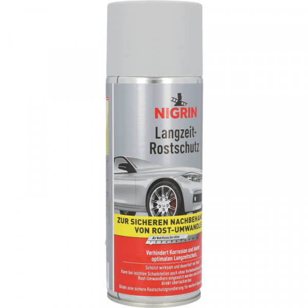 NIGRIN Langzeit- Rostschutz Spray Grundierung Auto Kfz 400ml Rostschutzspray