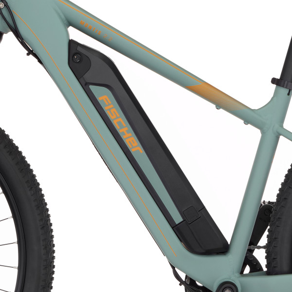FISCHER MTB E-Bike MONTIS 2.2 ACTIVE Piniengrün matt, 29 Zoll, RH 49 cm, 688 Wh