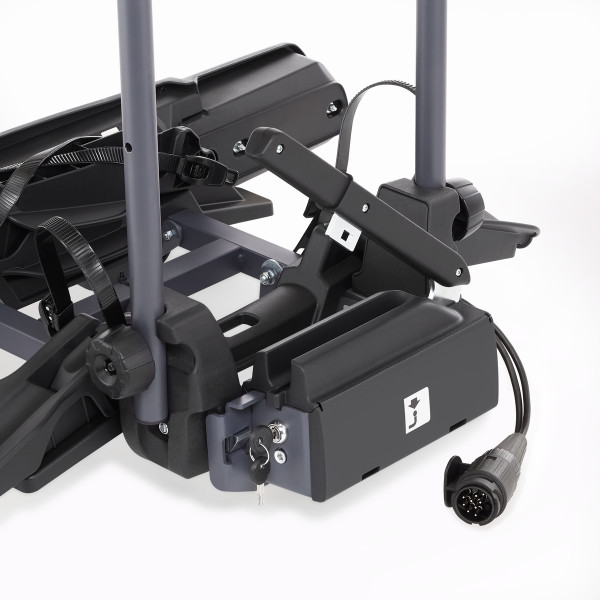 Kupplungs Fahrradträger FISCHER ProlineEvo2 Heckträger für 2 Fahrräder E-Bikes