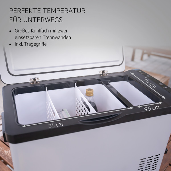 Kompressor Kühlbox 30L AEG -20°C +20°C Kühlschrank 12/24V 230V Camping Auto Boot