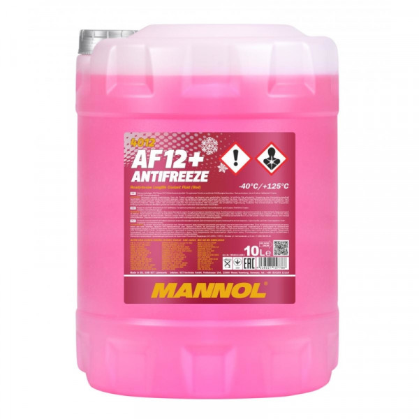 MANNOL AF12+ Antifreeze Kühlmittel 10 Liter